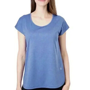 Tuff Athletics Women's Performance Cutout Tee Top Size S